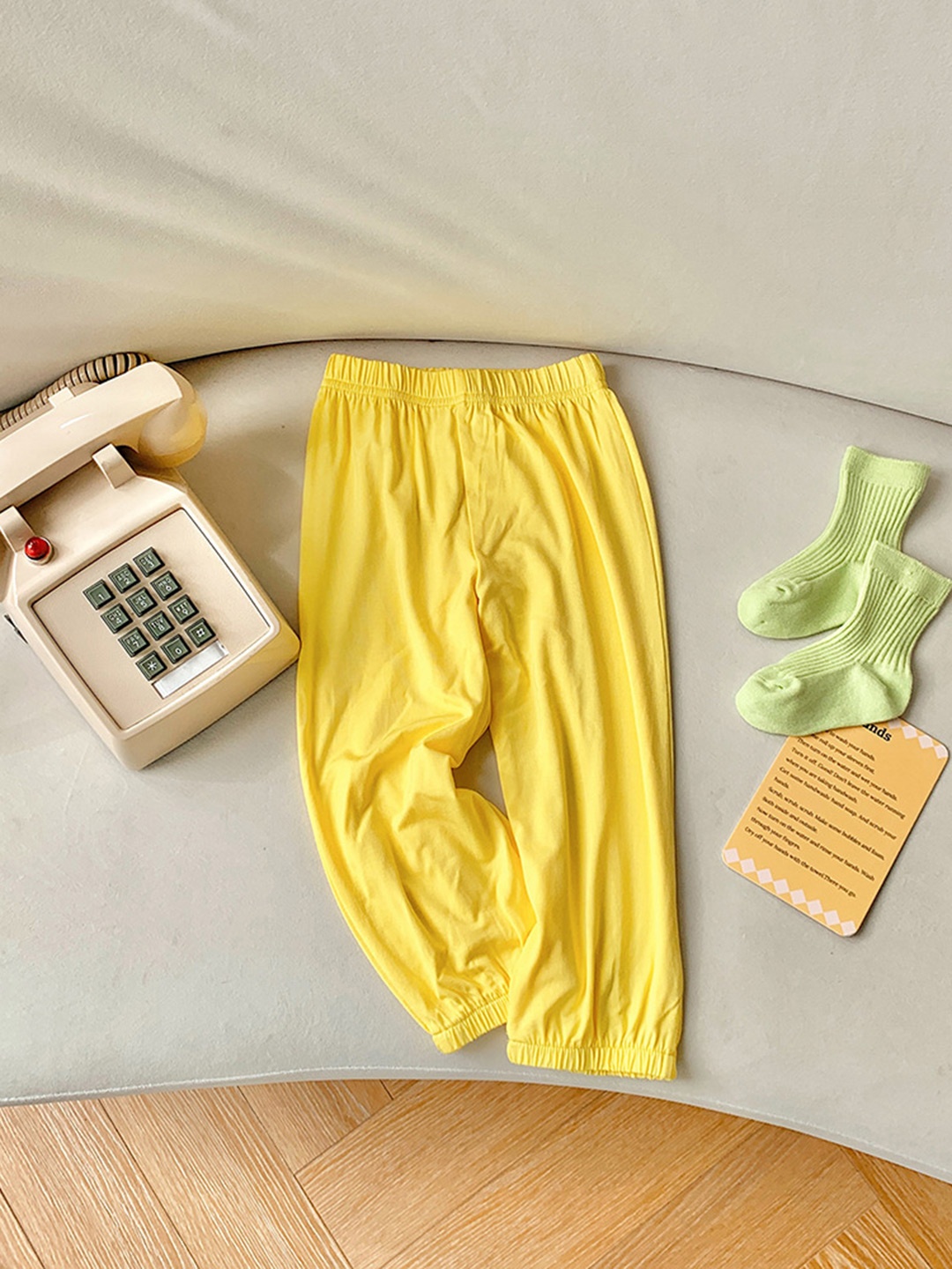

YK Girls Smart Trousers, Yellow
