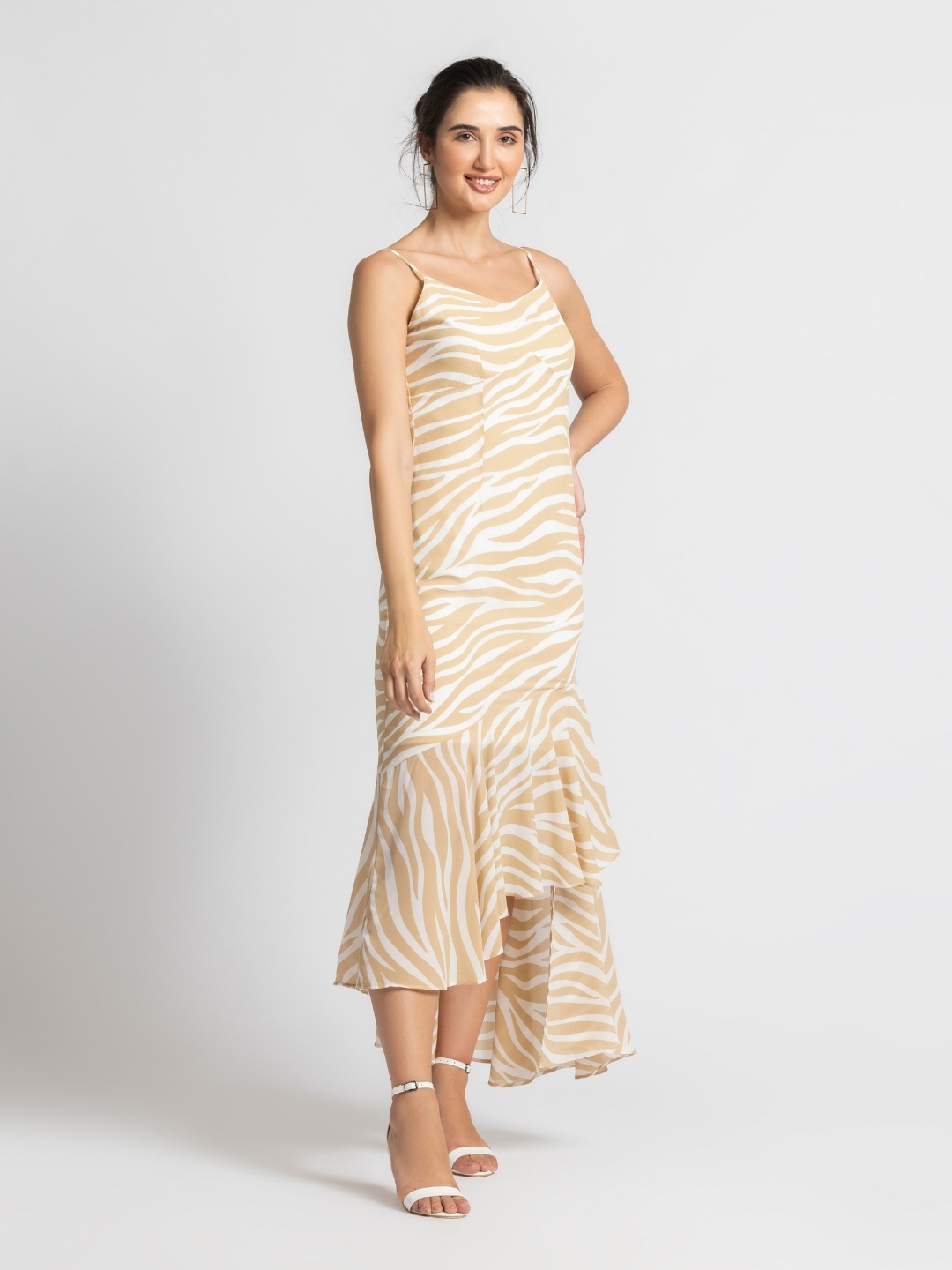 

JULO Print Maxi Dress, Yellow