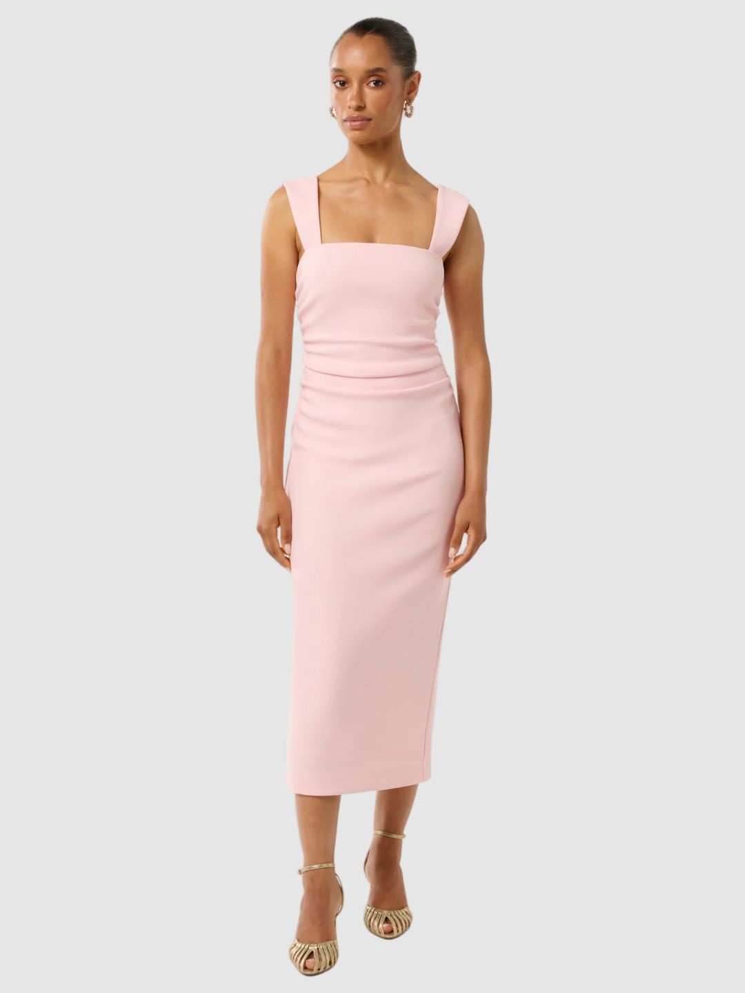 

Forever New Bodycon Midi Dress, Pink