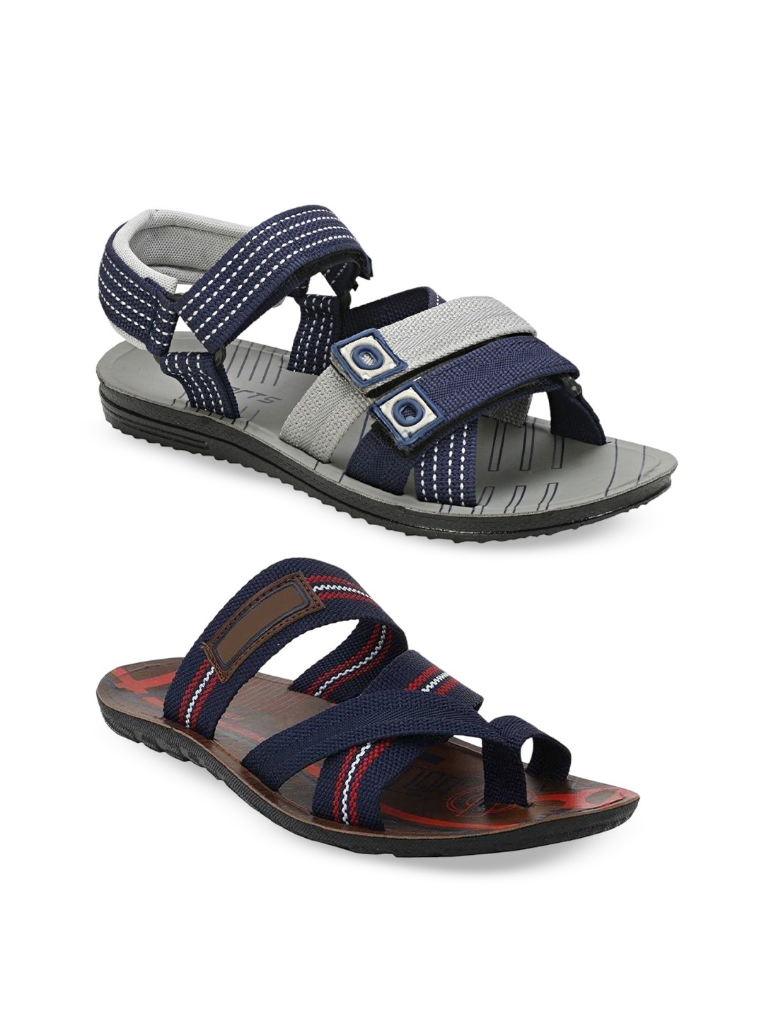 

Genial Men Comfort Sandals, Blue