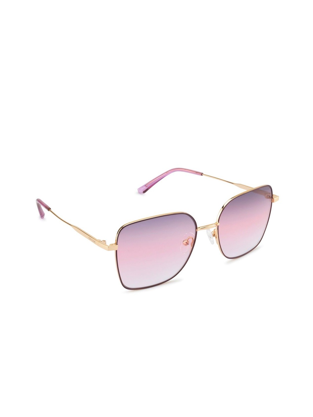 

OPIUM Women Square Sunglasses with UV Protected Lens, Pink