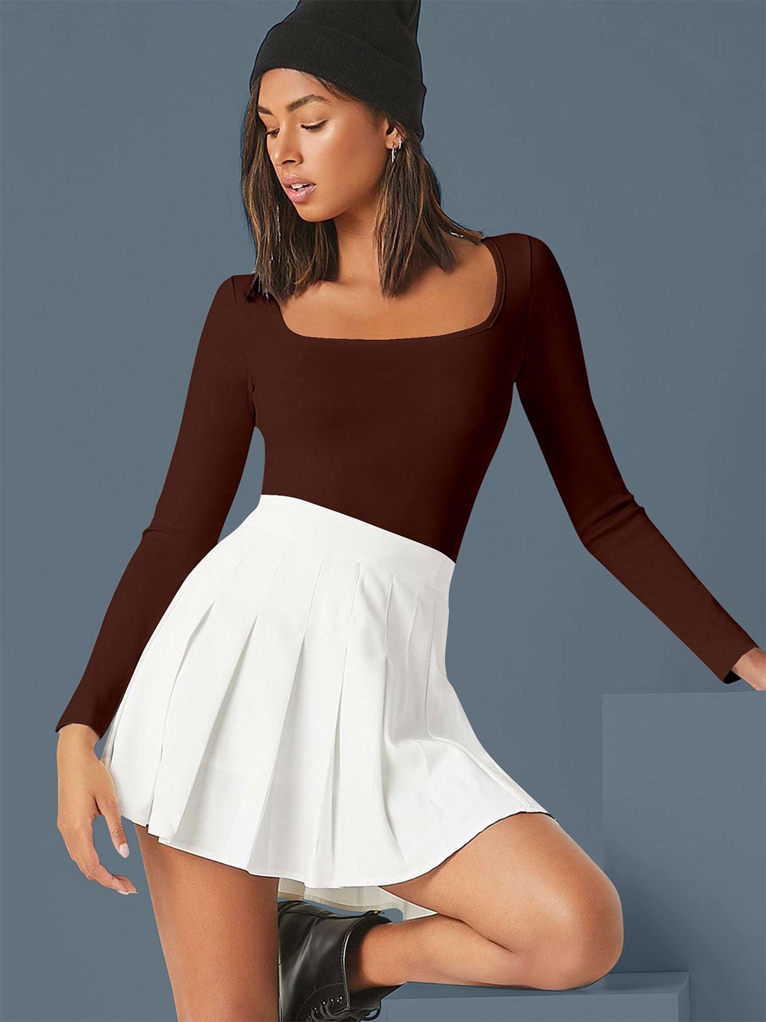 

Dream Beauty Fashion Top, Brown