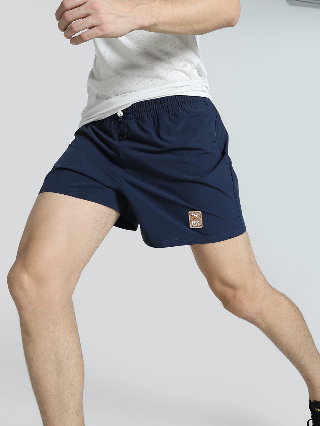 

Puma x First Mile Men Woven Running Shorts, Blue