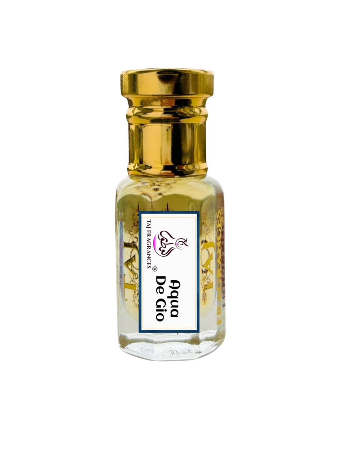 

Taj Fragrances Aqua Di Gio Alcohol Free Long Lasting Attar - 12 ml, Gold