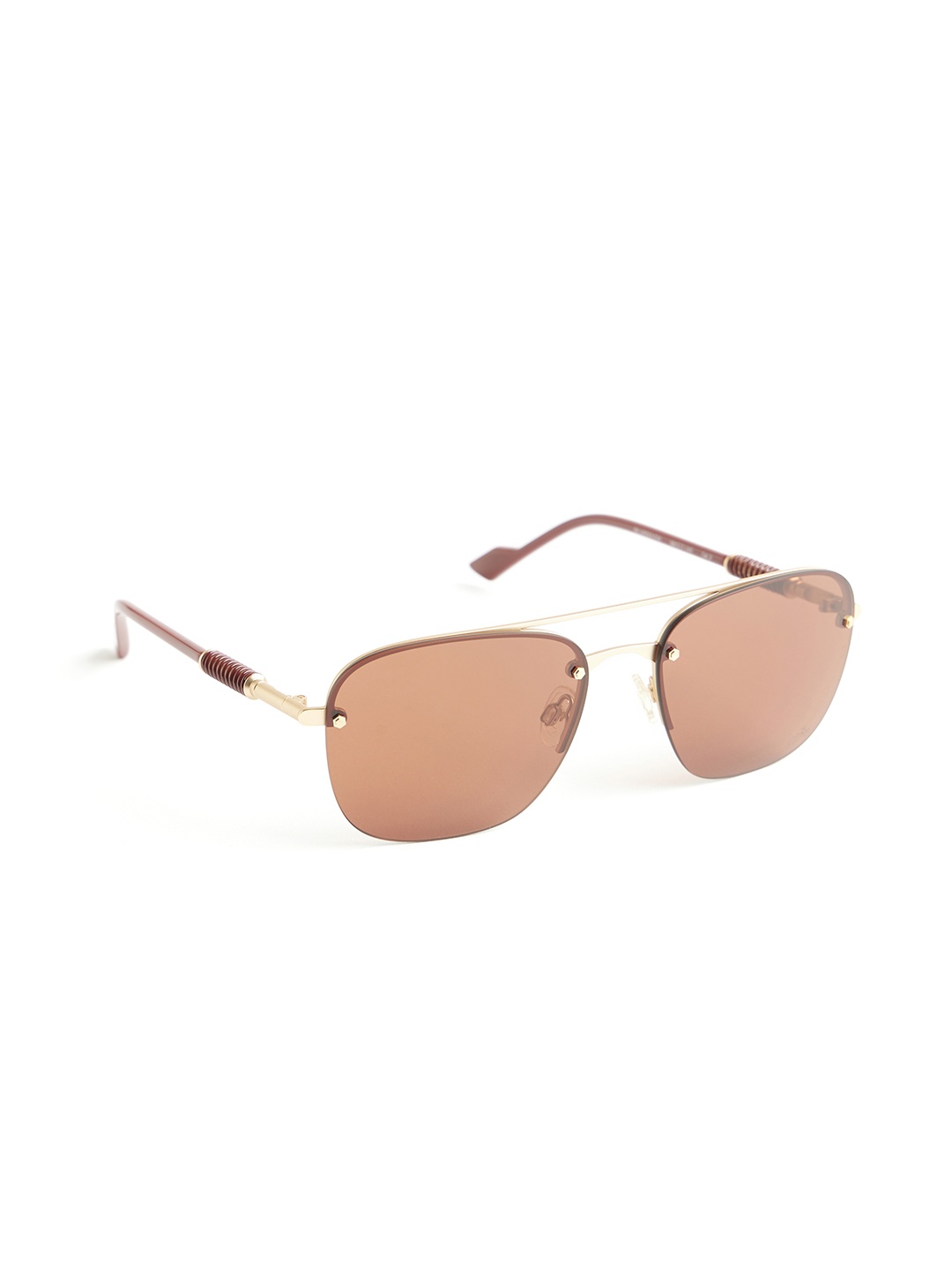 

Royal Enfield Men Square Sunglasses with UV Protected Lens, Red