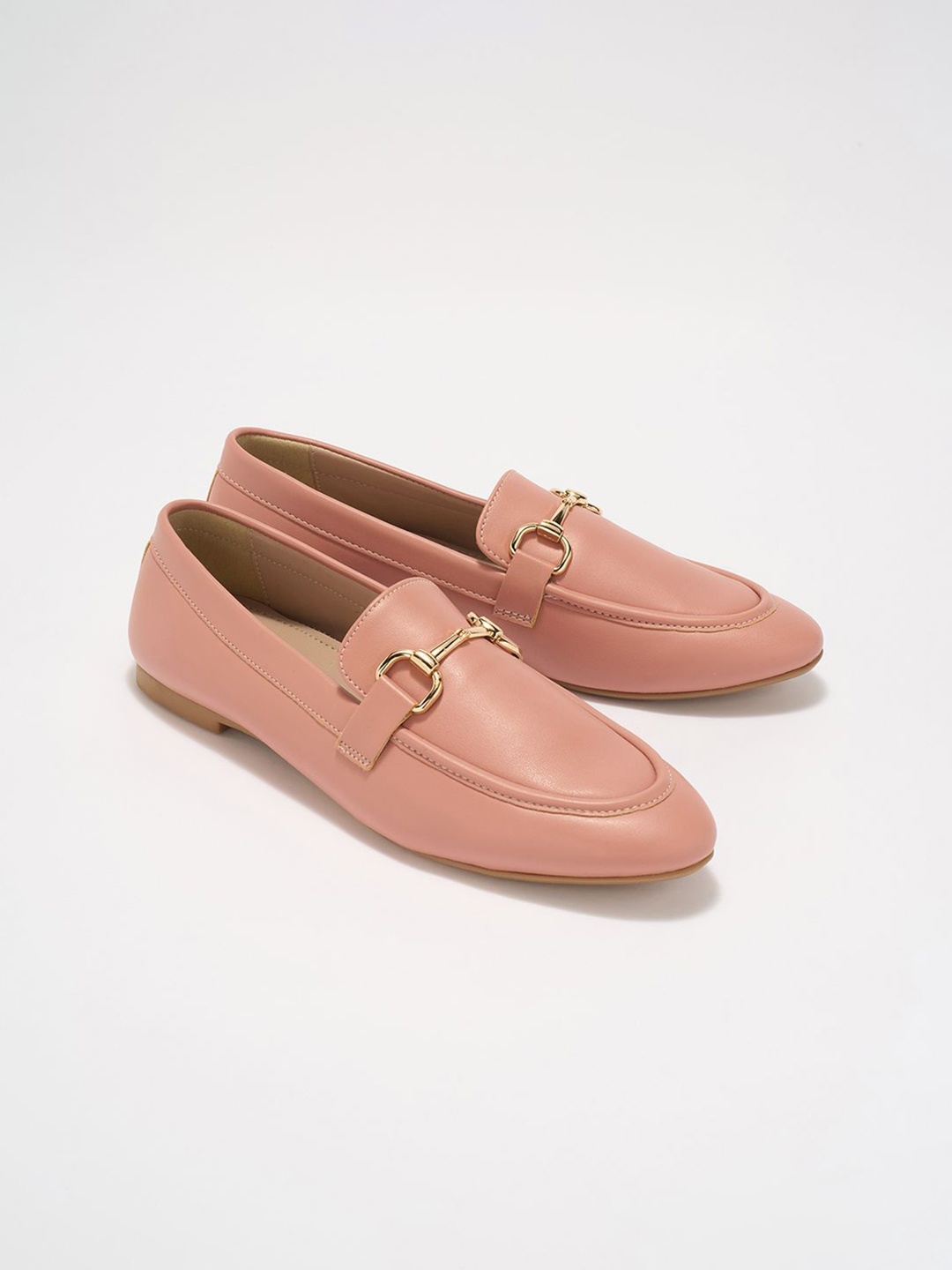 

Forever Glam by Pantaloons Women PU Loafers, Pink