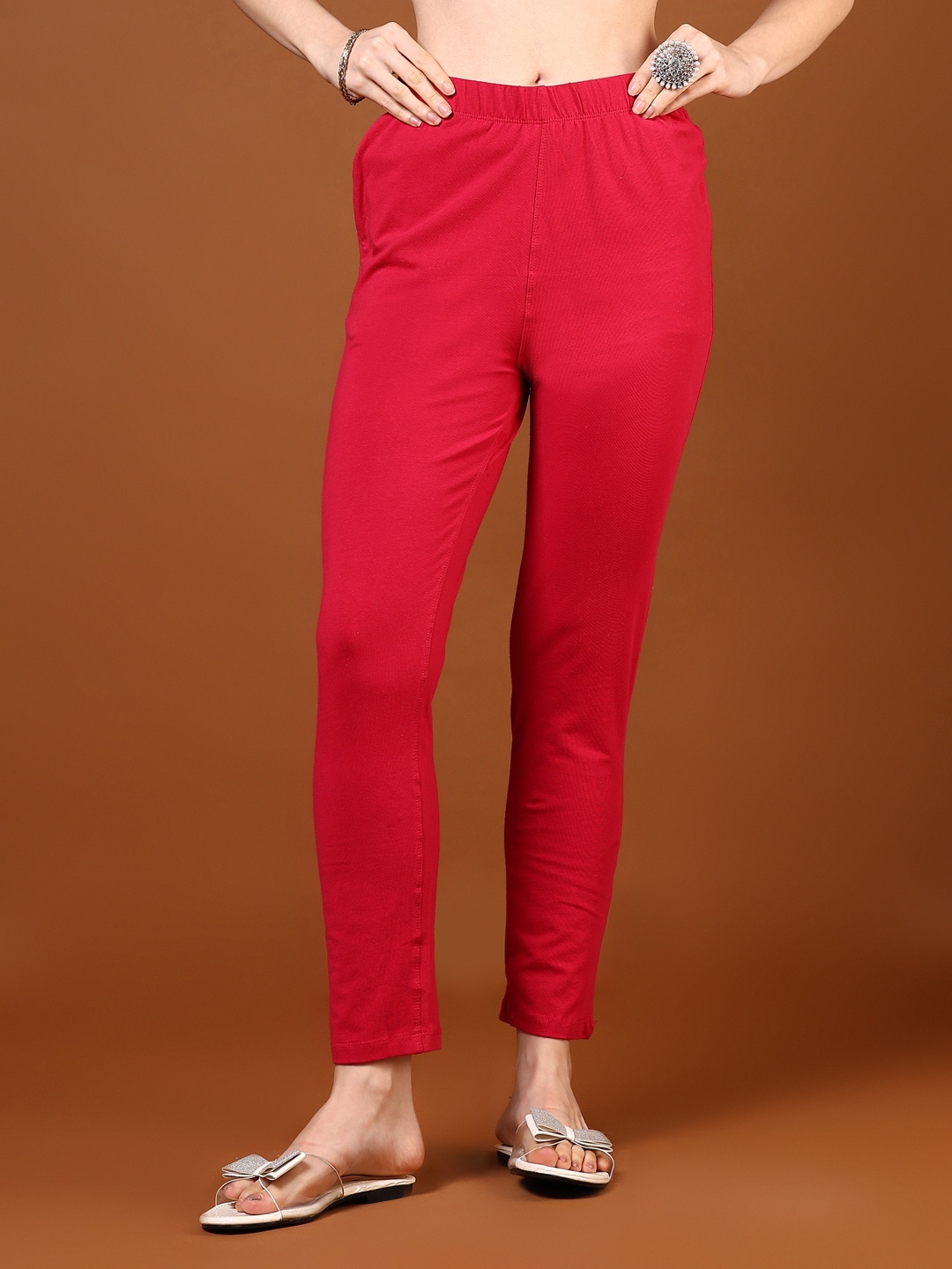 

V-Mart Women Trousers, Fuchsia
