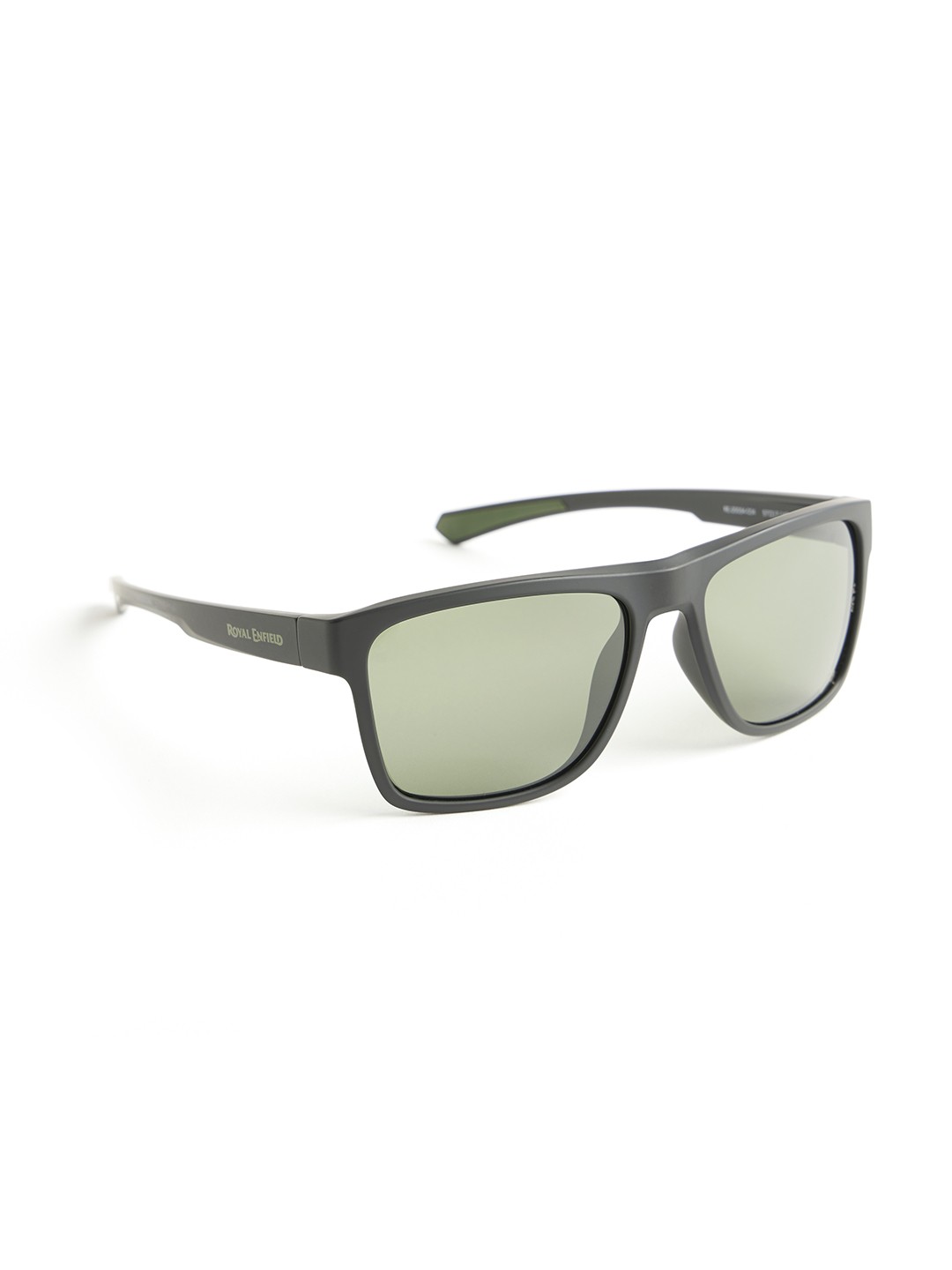 

Royal Enfield Men Sports Sunglasses with Polarised and UV Protected Lens, Green
