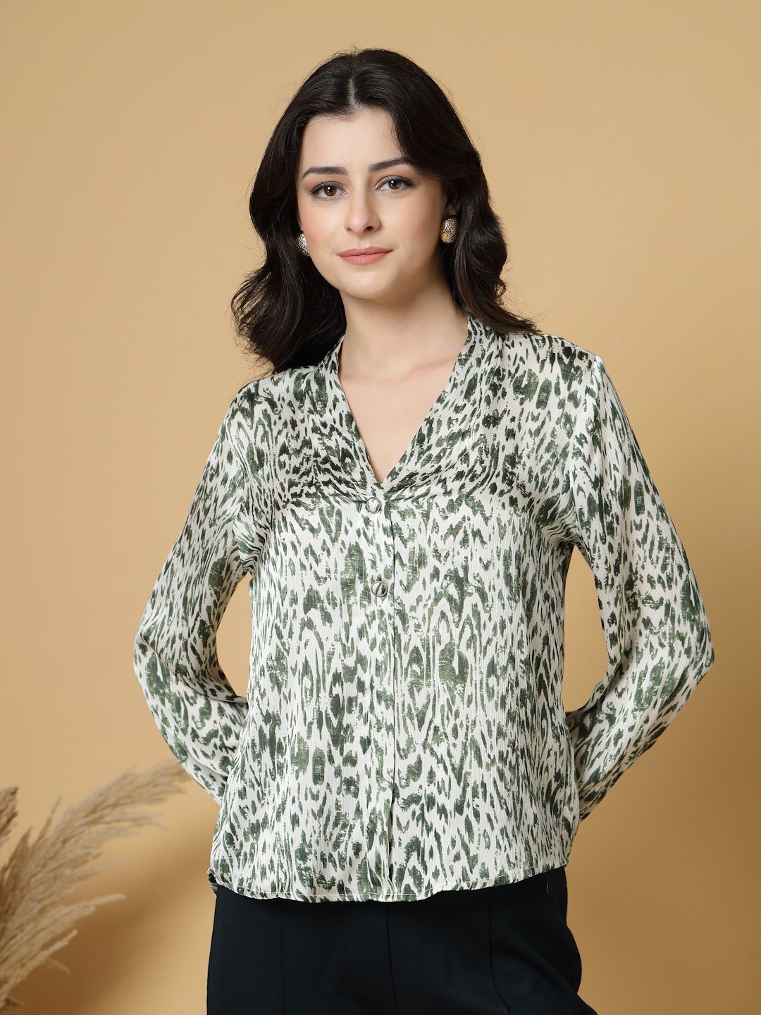 

Gipsy Printed Tunic, Green
