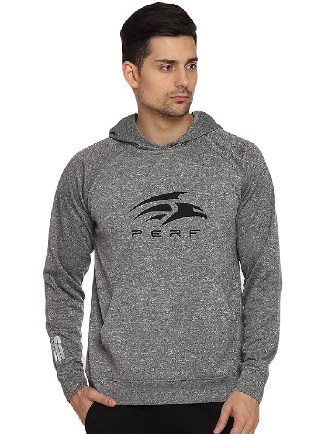 

PERF Men Hooded Sweatshirt, Grey
