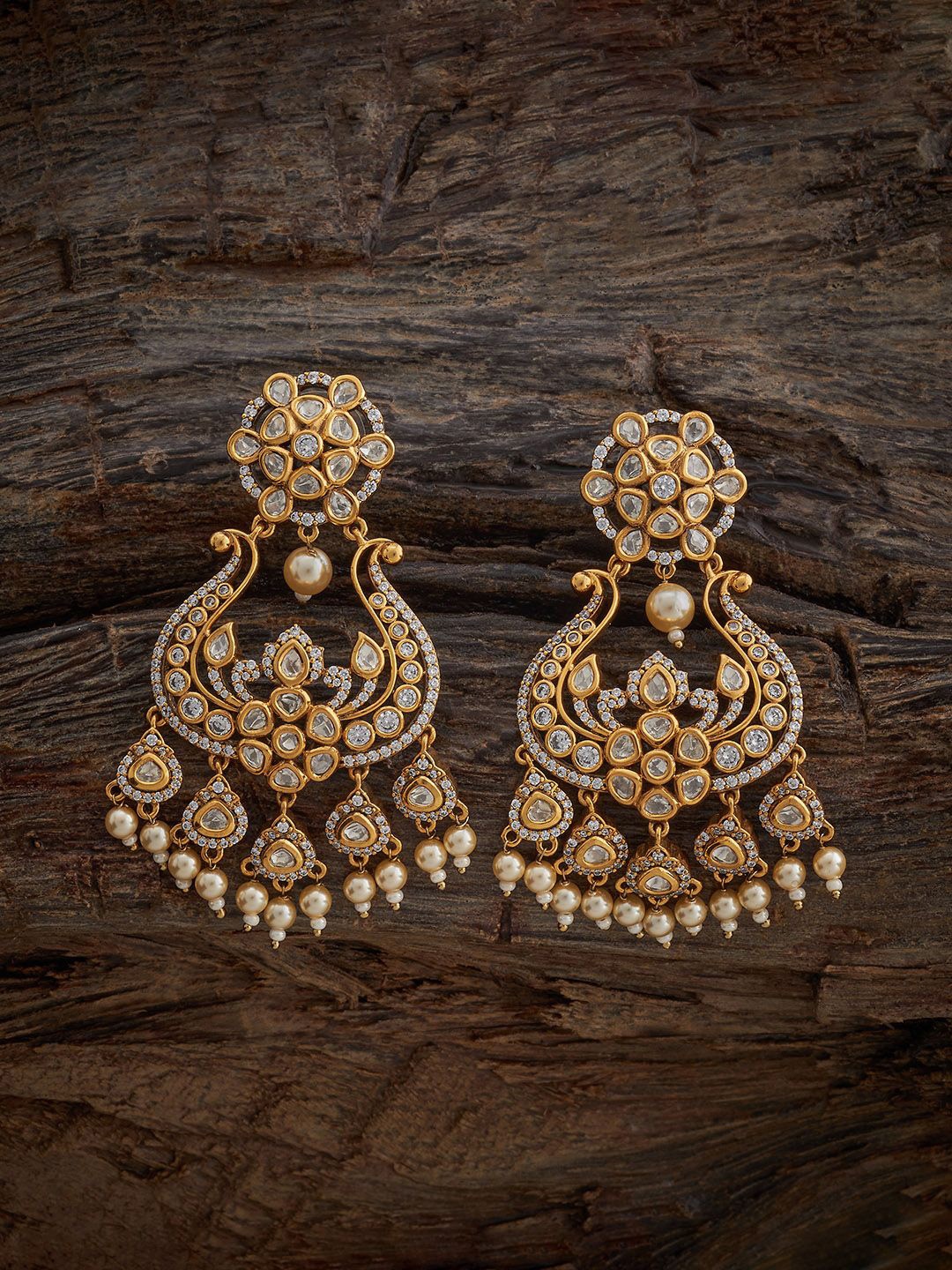 

Kushal's Fashion Jewellery Contemporary Drop Earrings, White