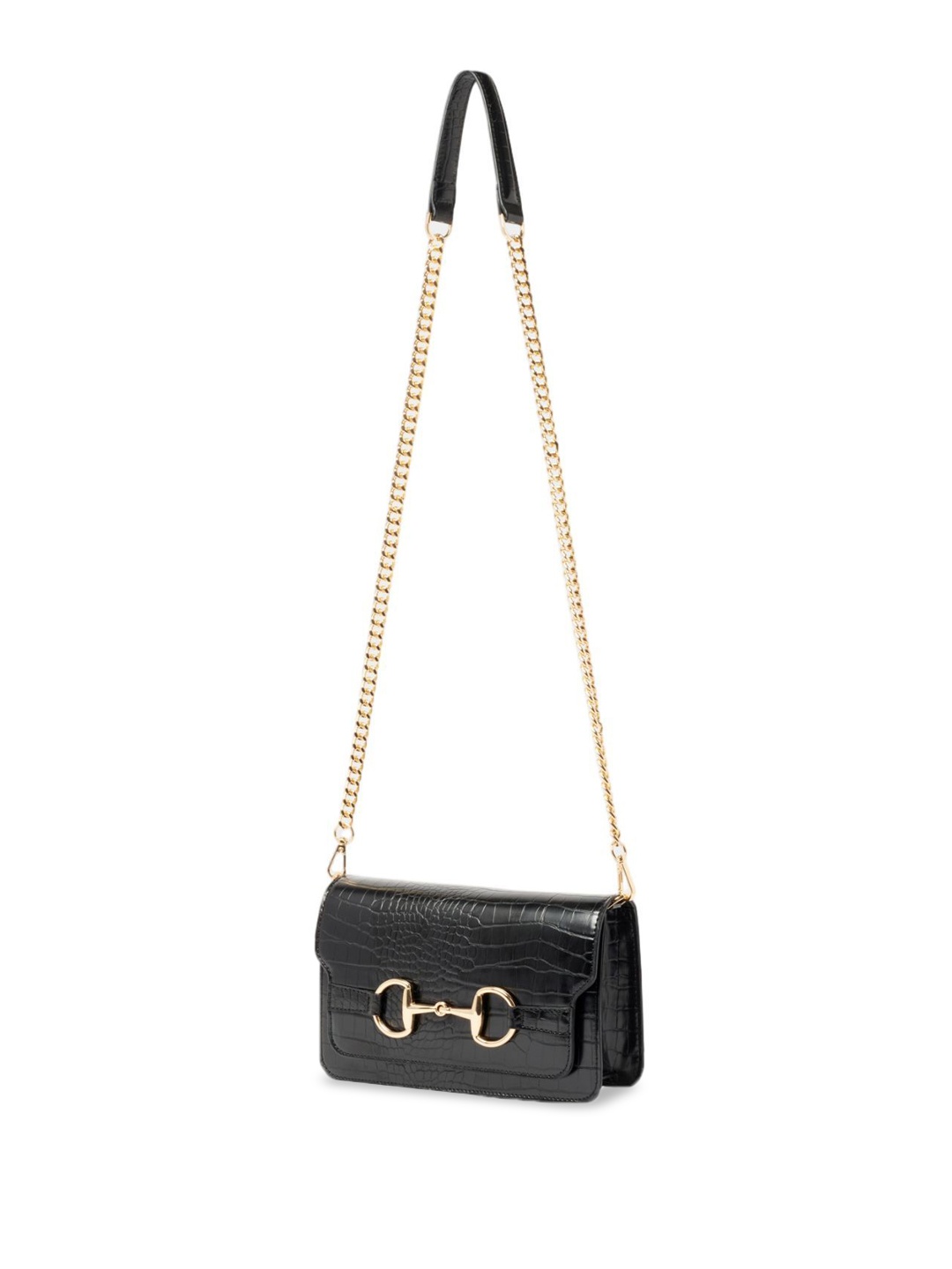 

Forever New PU Structured Shoulder Bag, Black