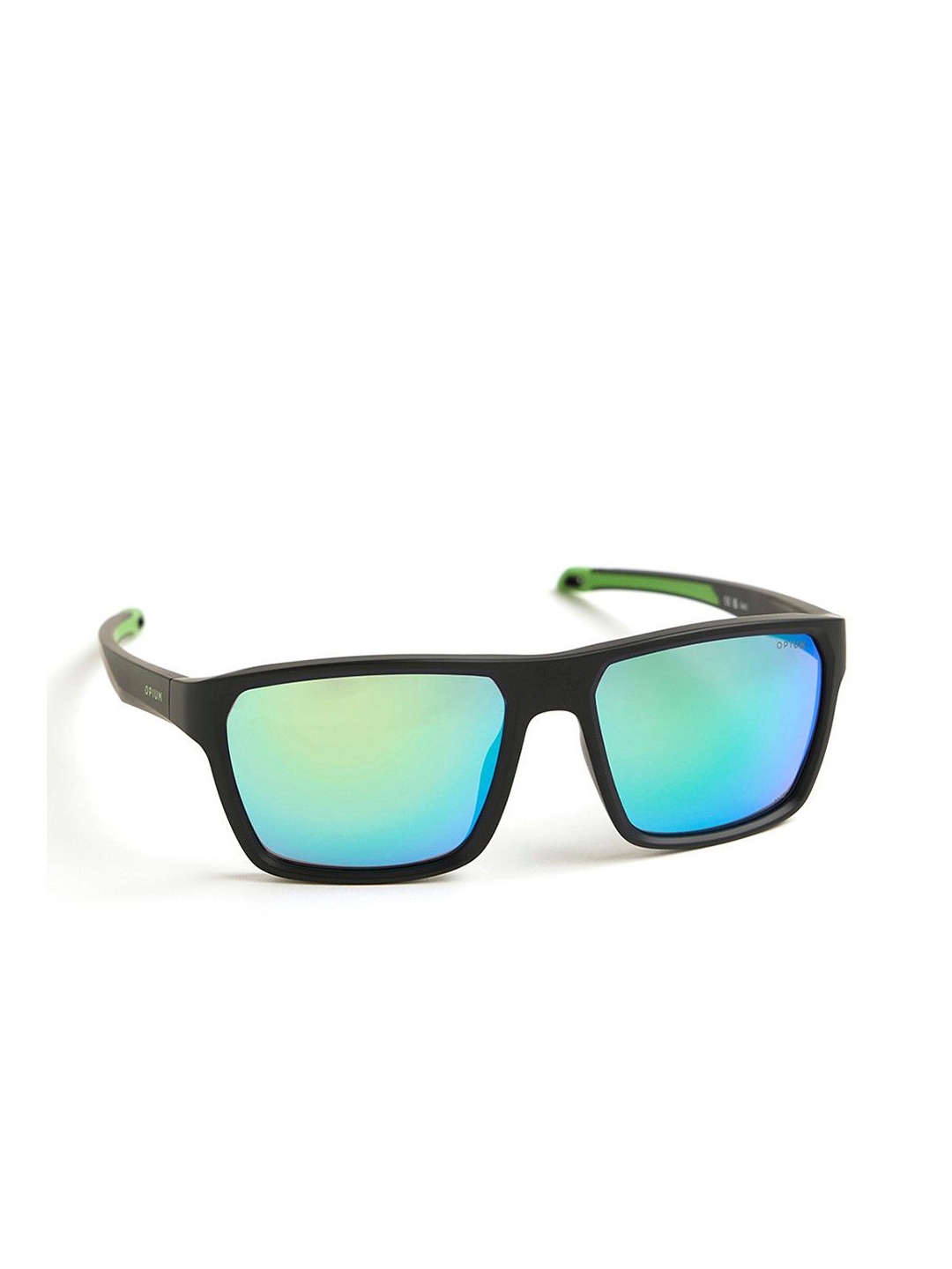 

OPIUM Men Sports Sunglasses with UV Protected Lens, Green