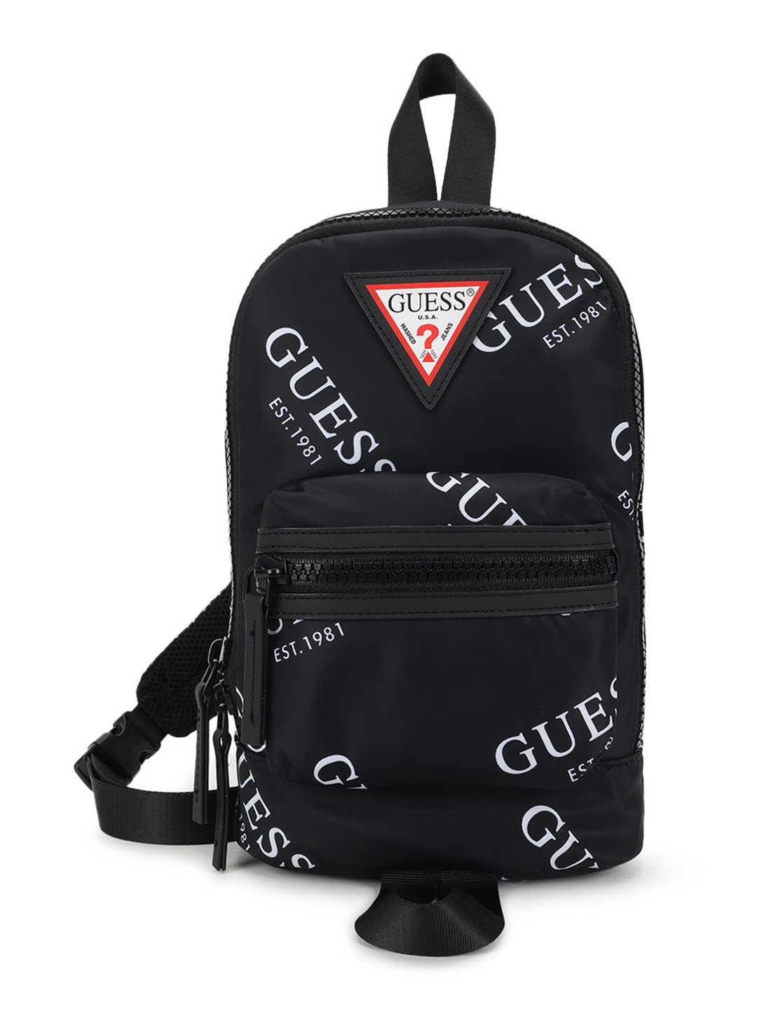 

GUESS Women Typography Backpack, Black