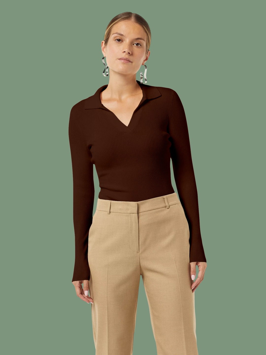

Dream Beauty Fashion Top, Brown