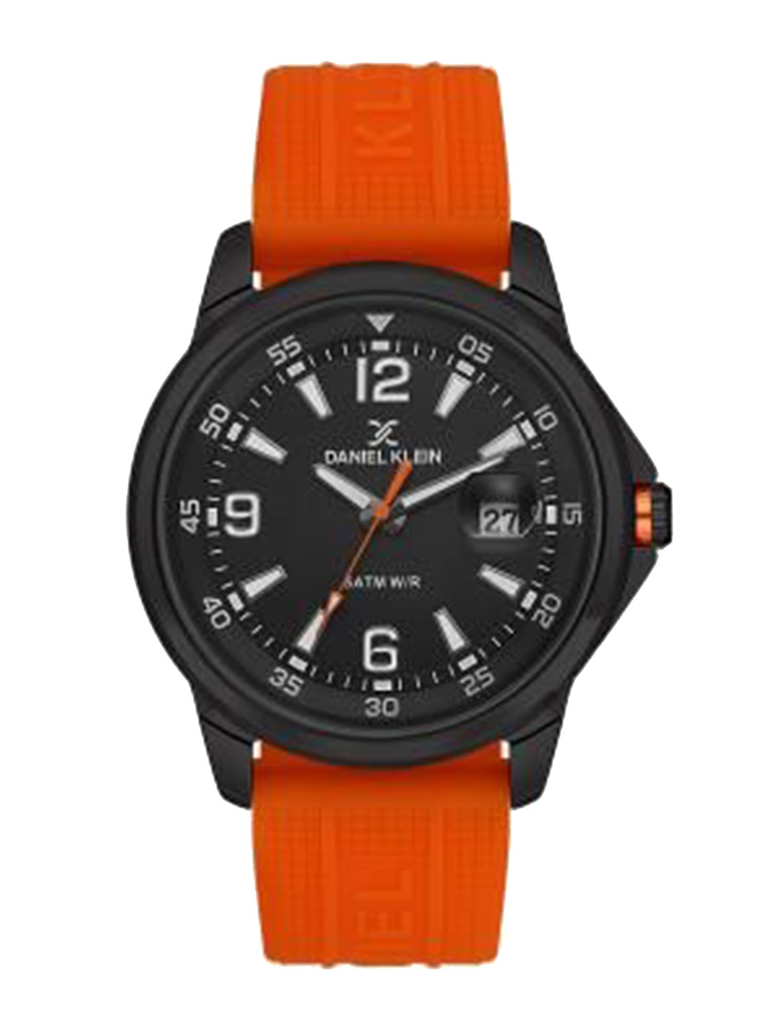 

Daniel Klein Men Dial & Straps Analogue Watch DK.1.13910-4, Orange