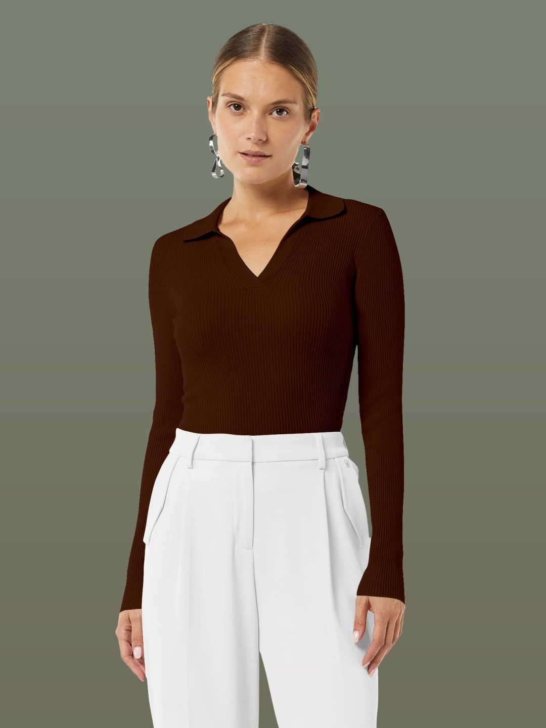 

Dream Beauty Fashion Top, Brown