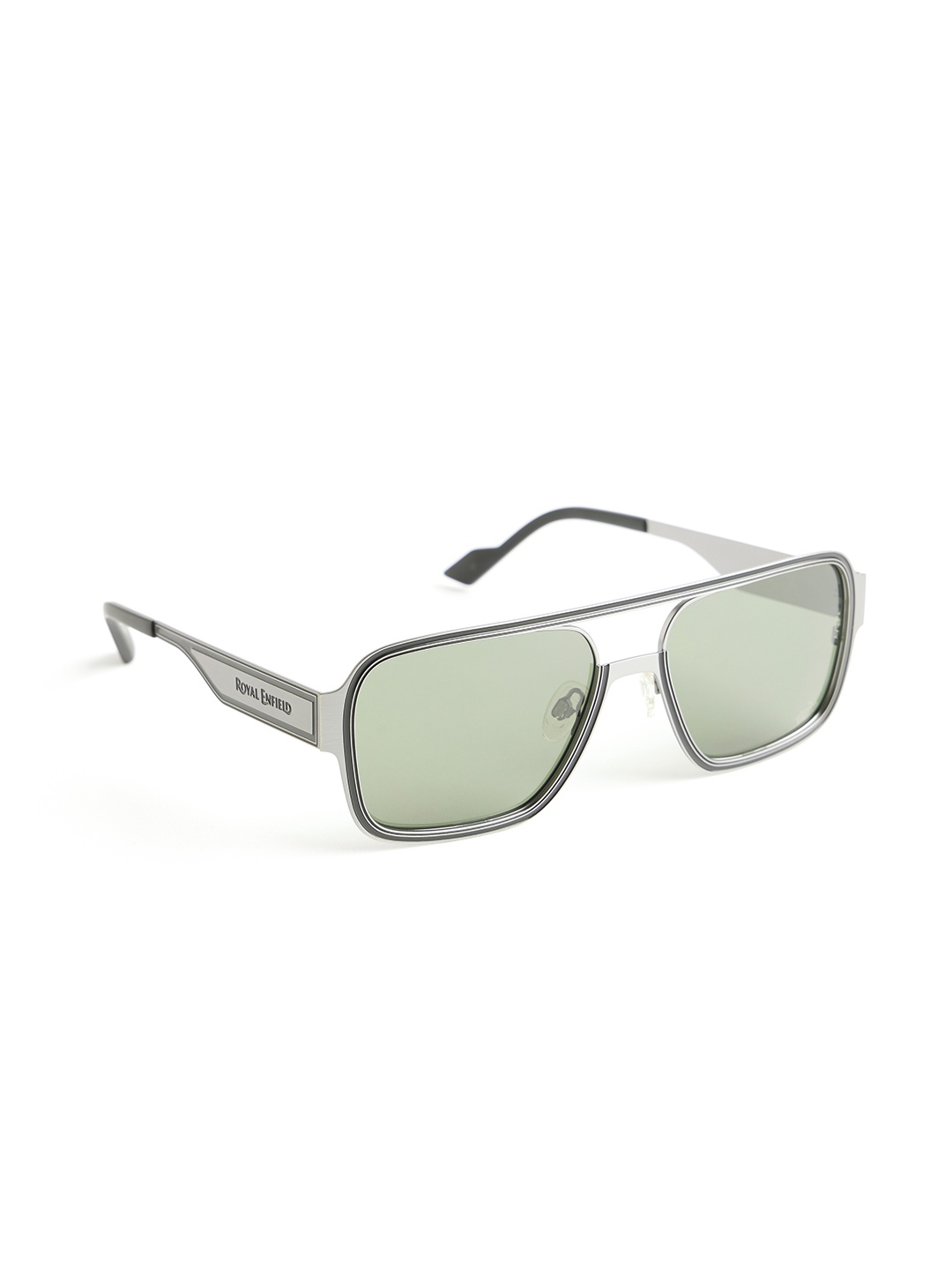 

Royal Enfield Men Other Sunglasses with Polarised and UV Protected Lens, Green