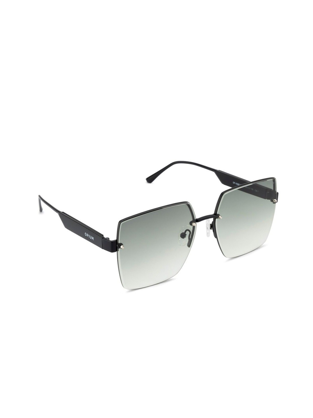 

OPIUM Women Square Sunglasses with UV Protected Lens, Green