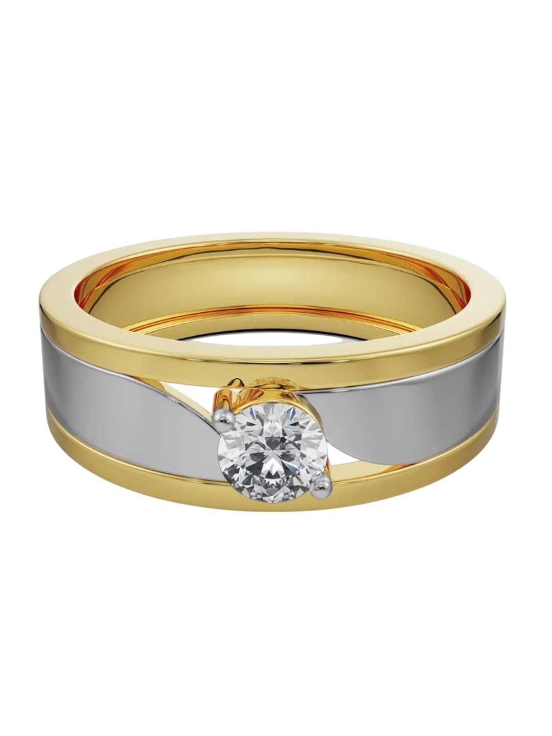 

Emori Crimson Diamond Ring for Him, Gold