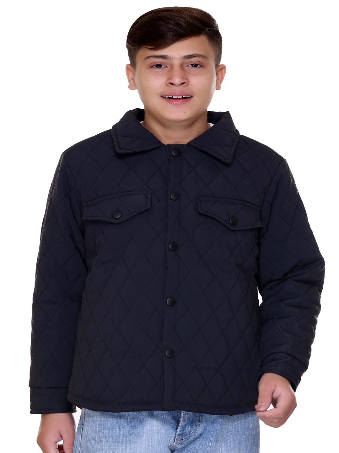 

Killer Boys Quilted Jacket, Charcoal