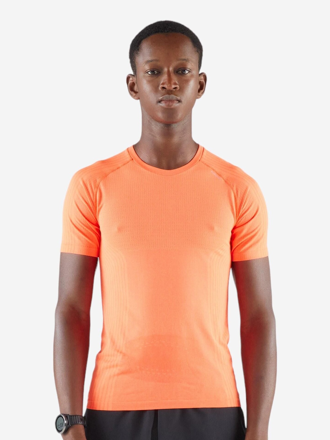 

KIPRUN By Decathlon RUN 500 COMFORT SLIM RUNNING T-SHIRT, Red