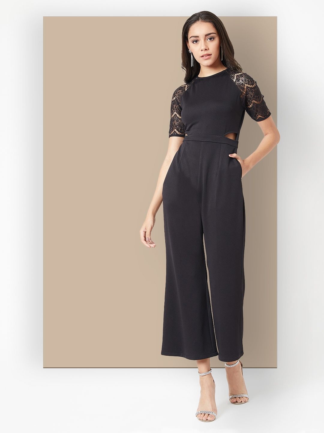 

Chemistry Basic Jumpsuit, Black