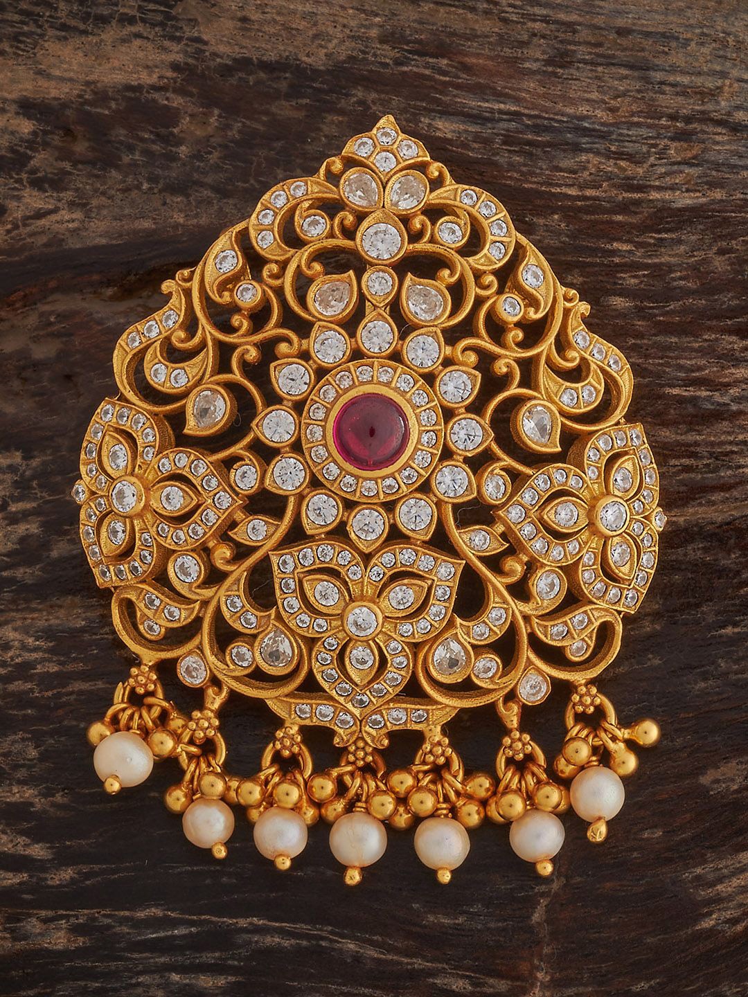 

Kushal's Fashion Jewellery Gold-Plated Contemporary Pendants