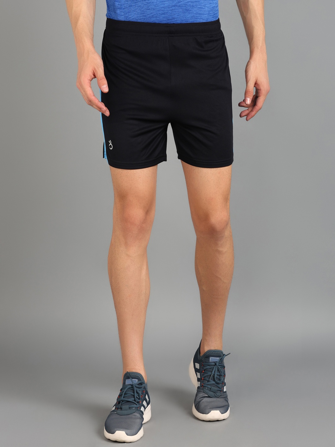 

Moda Rapido Men Running Sports Shorts, Navy blue