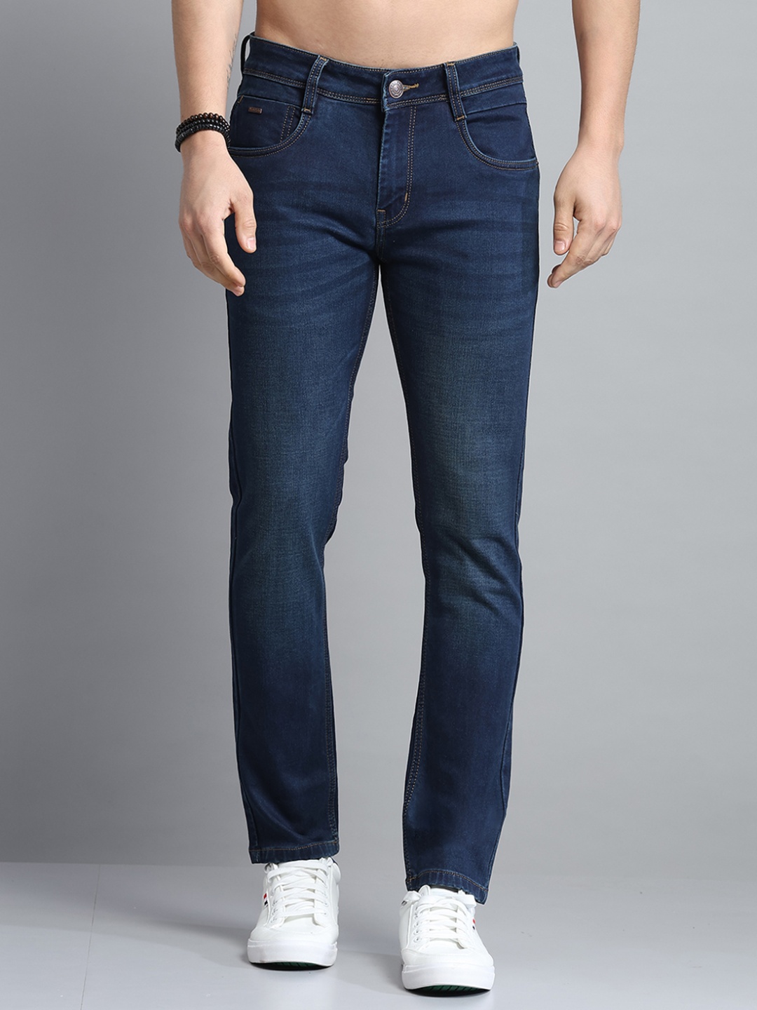 

Monte Carlo Men Light Fade Jeans, Blue
