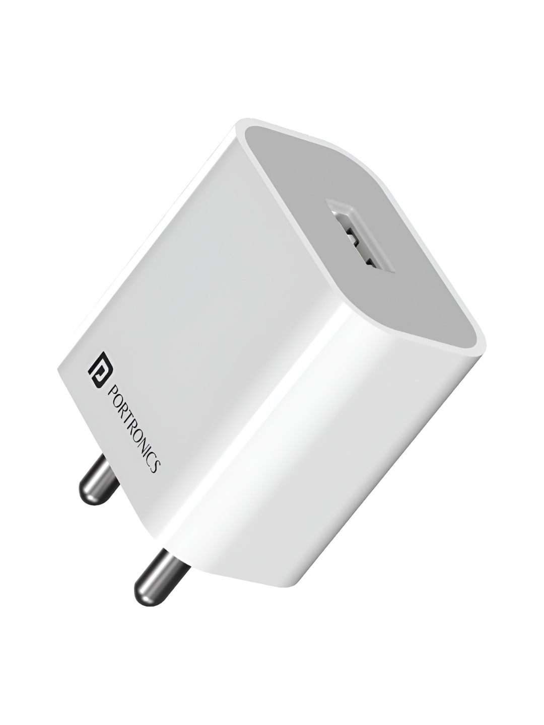 

Portronics Adapto 12 M 2.4A 12W Fast Wall Charger with 1M Micro USB Charging Cable, White