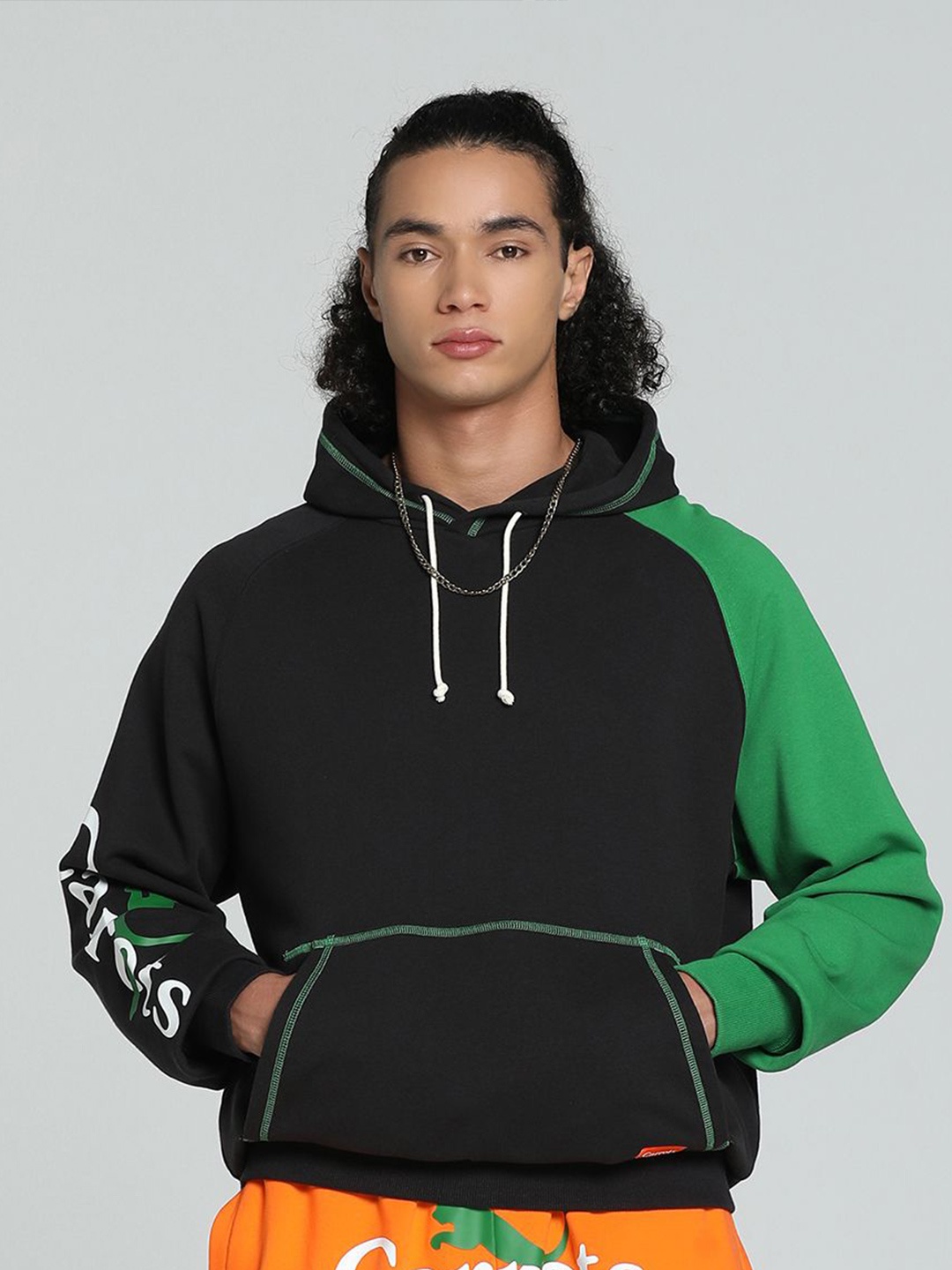

Puma x Carrots Pure Cotton Long Sleeve Relaxed Fit Hoodie, Black