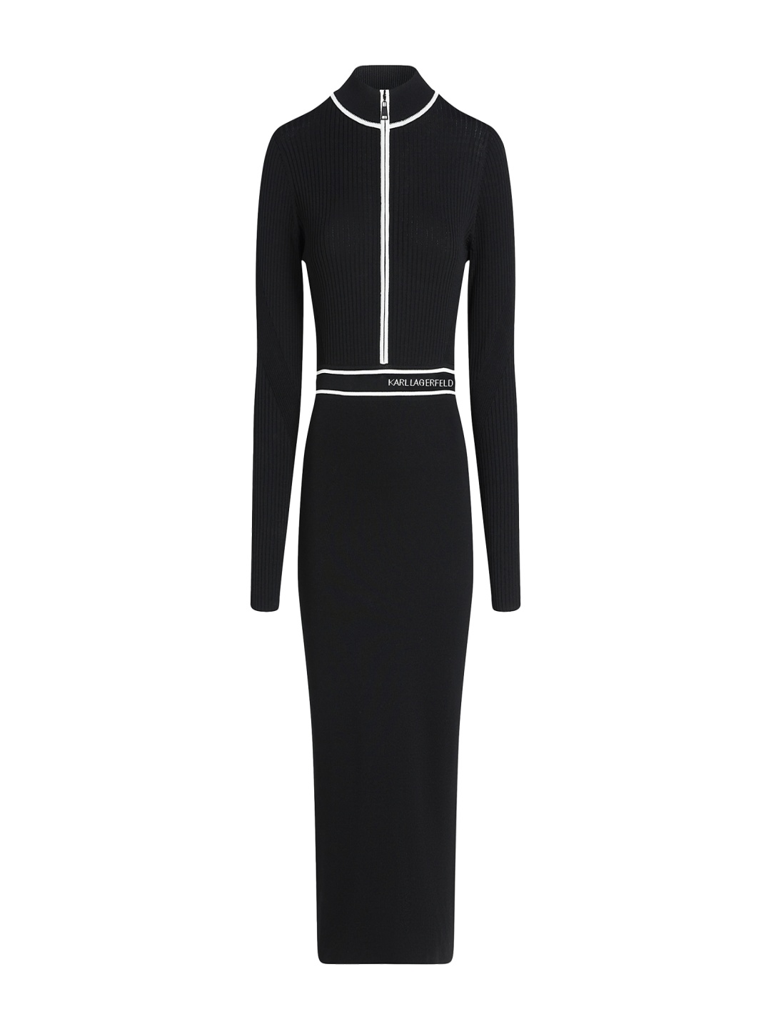 

Karl Lagerfeld Bodycon Midi Dress, Black