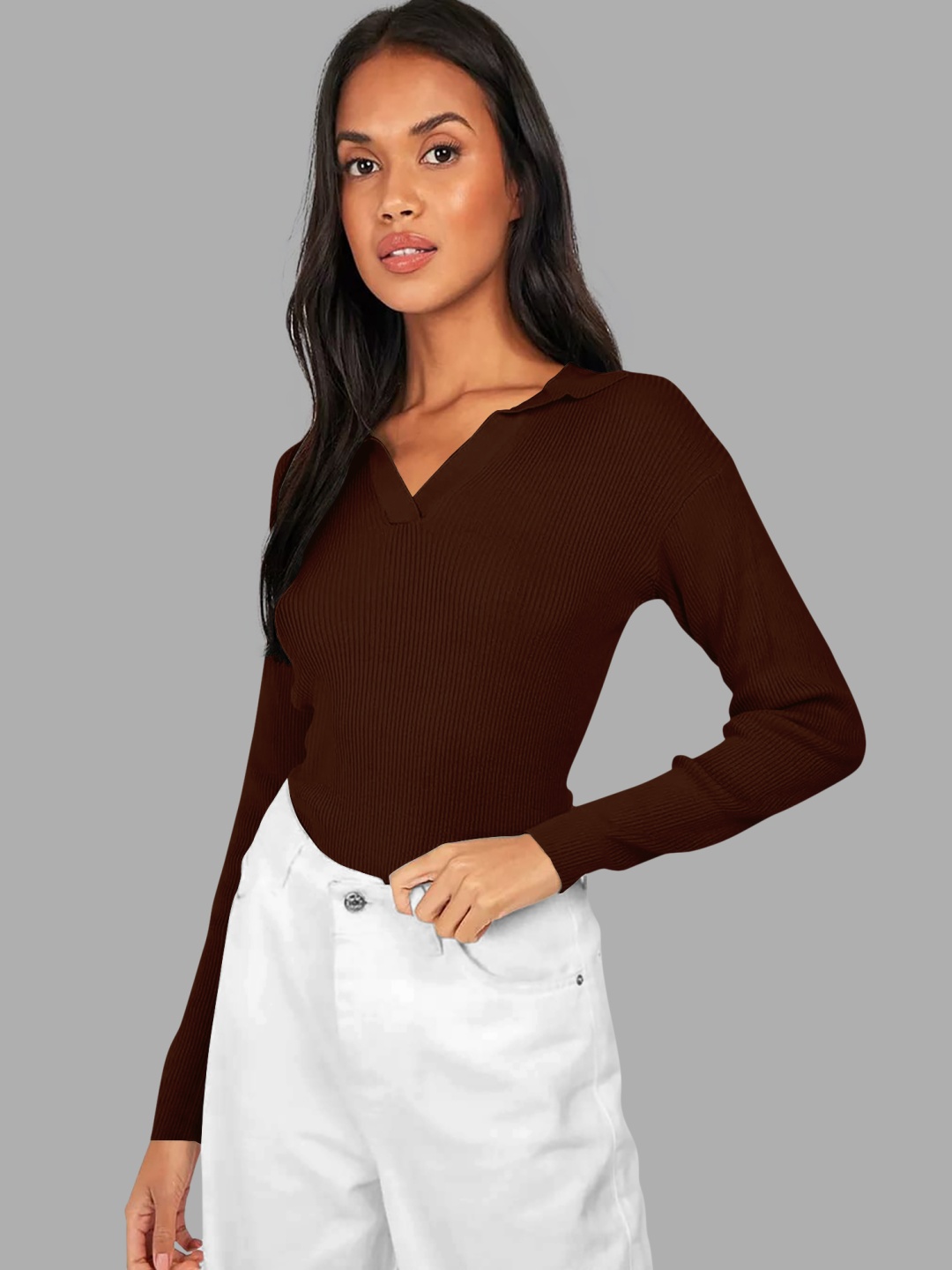 

Dream Beauty Fashion Top, Brown