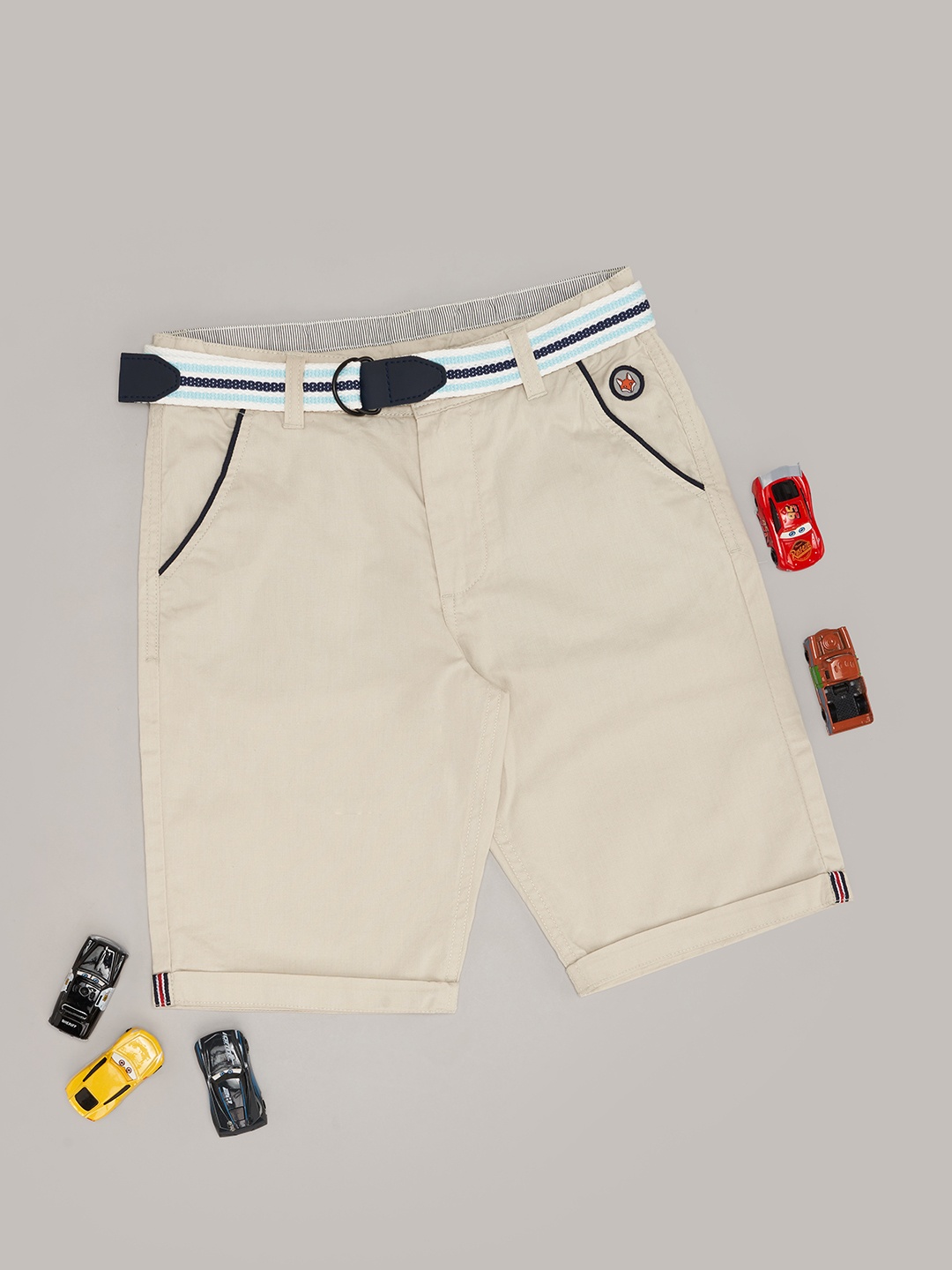 

Pantaloons Junior Boys Printed Fashion Shorts, White