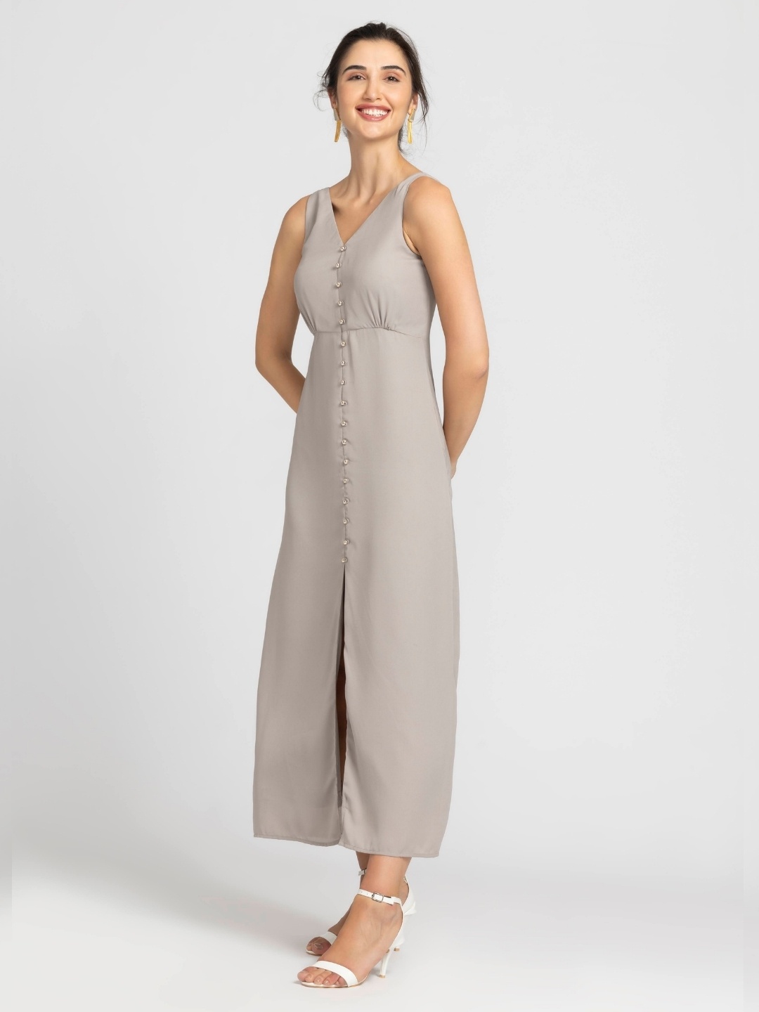 

JULO Maxi Dress, Grey