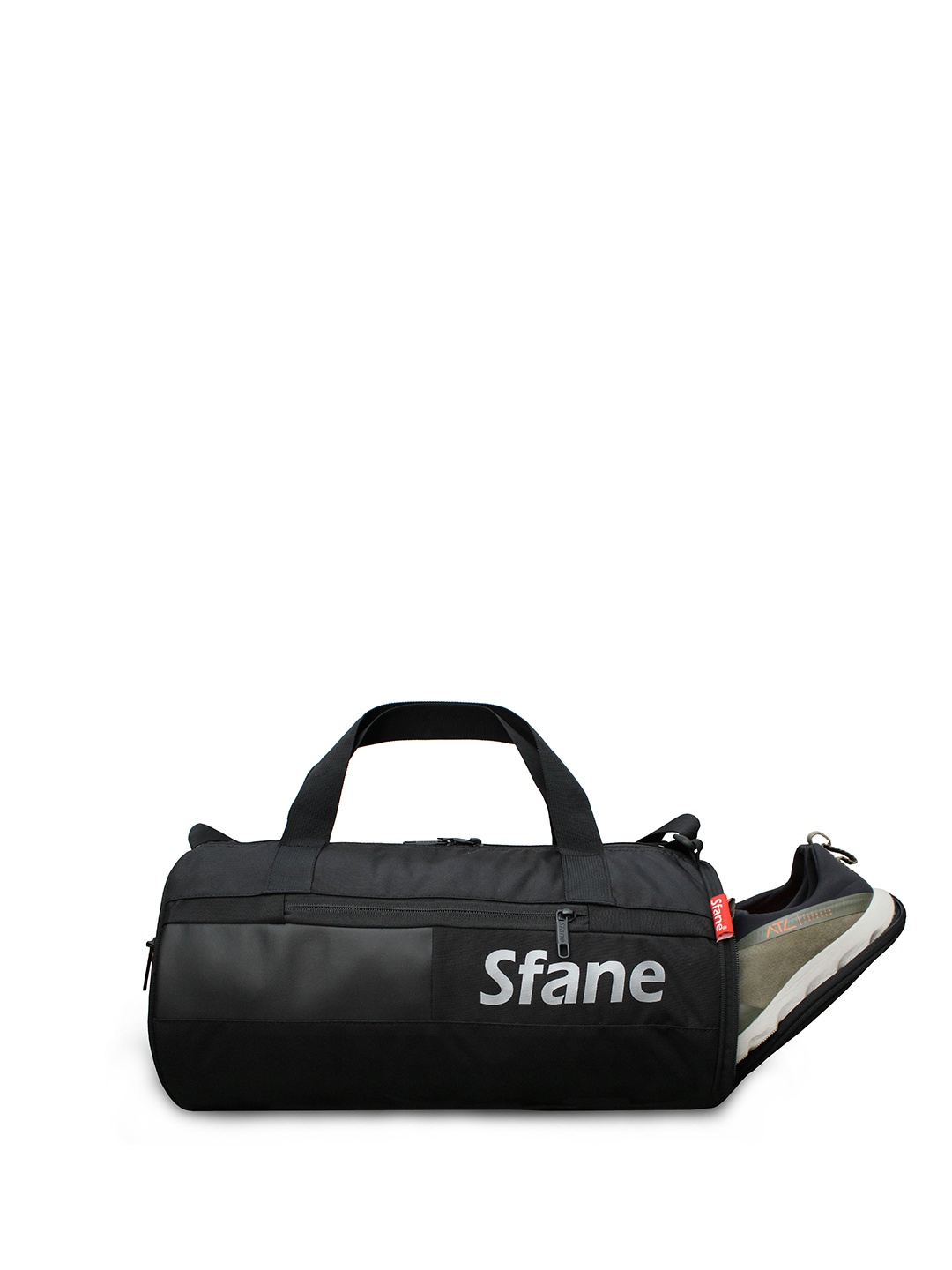 

Sfane Unisex Medium Sports or Gym Duffel Bag, Black