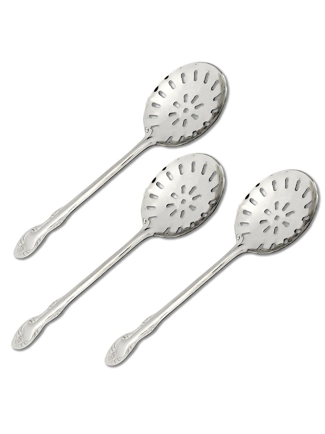 

Kuber Industries Unisex Silver Spatula