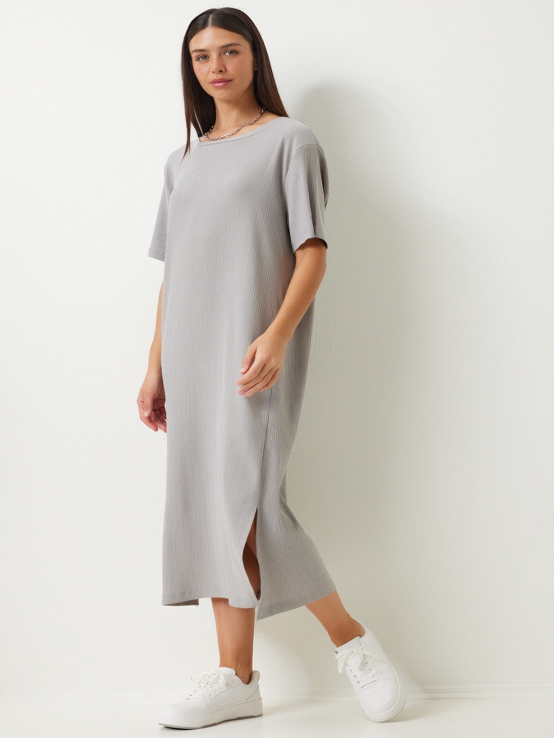 

Happiness istanbul T-shirt Midi Dress, Na
