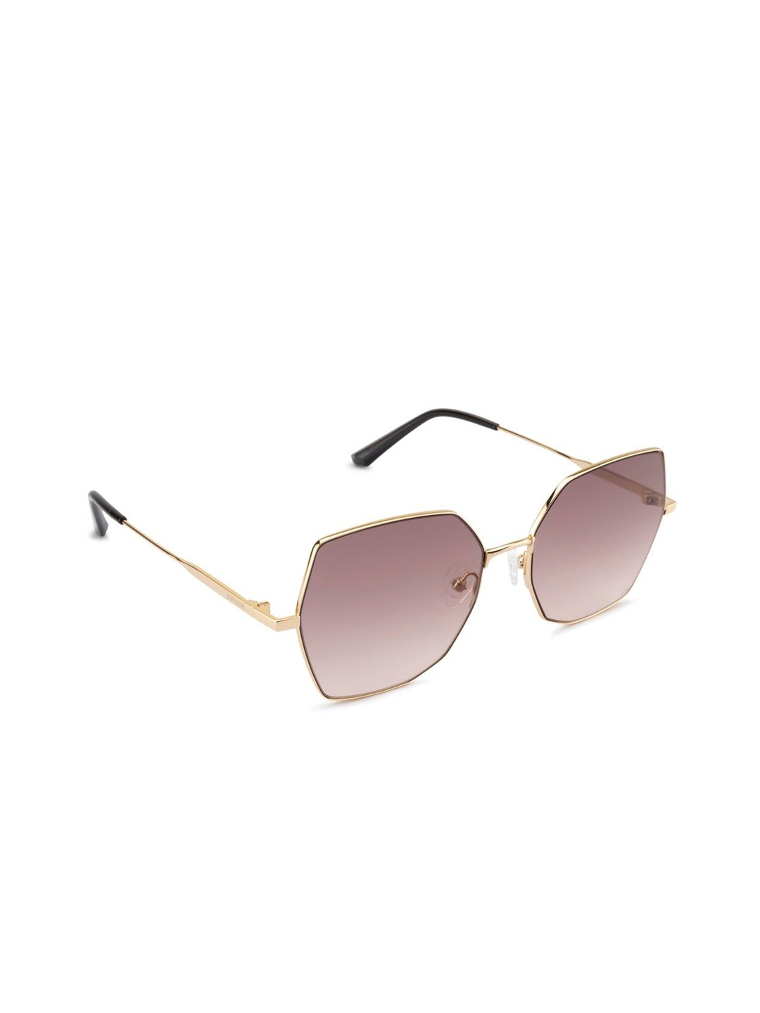 

OPIUM Women Square Sunglasses with UV Protected Lens, Brown