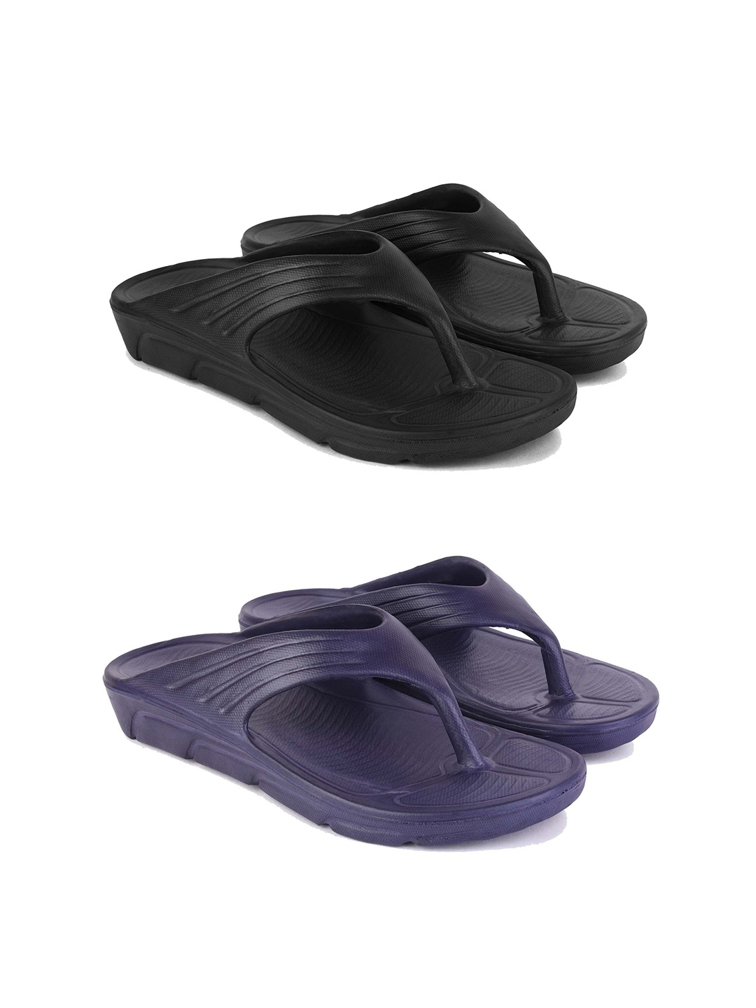 

PENNEN Men Thong Flip-Flops, Navy blue