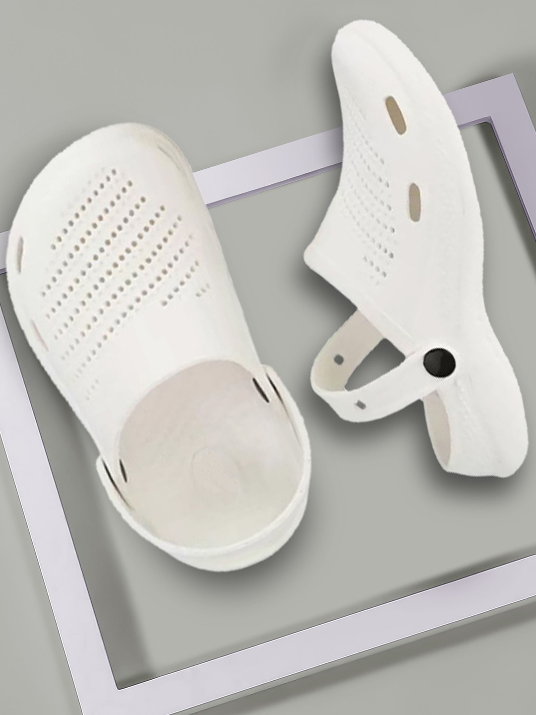 

BERSACHE Men Slip-On, White