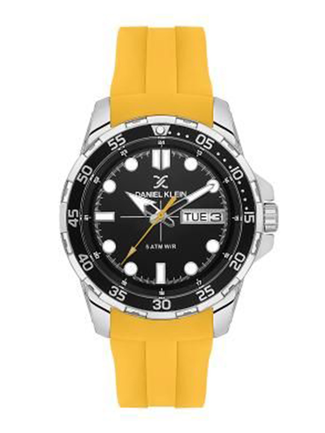 

Daniel Klein Men Dial & Straps Analogue Watch DK.1.13911-3, Yellow