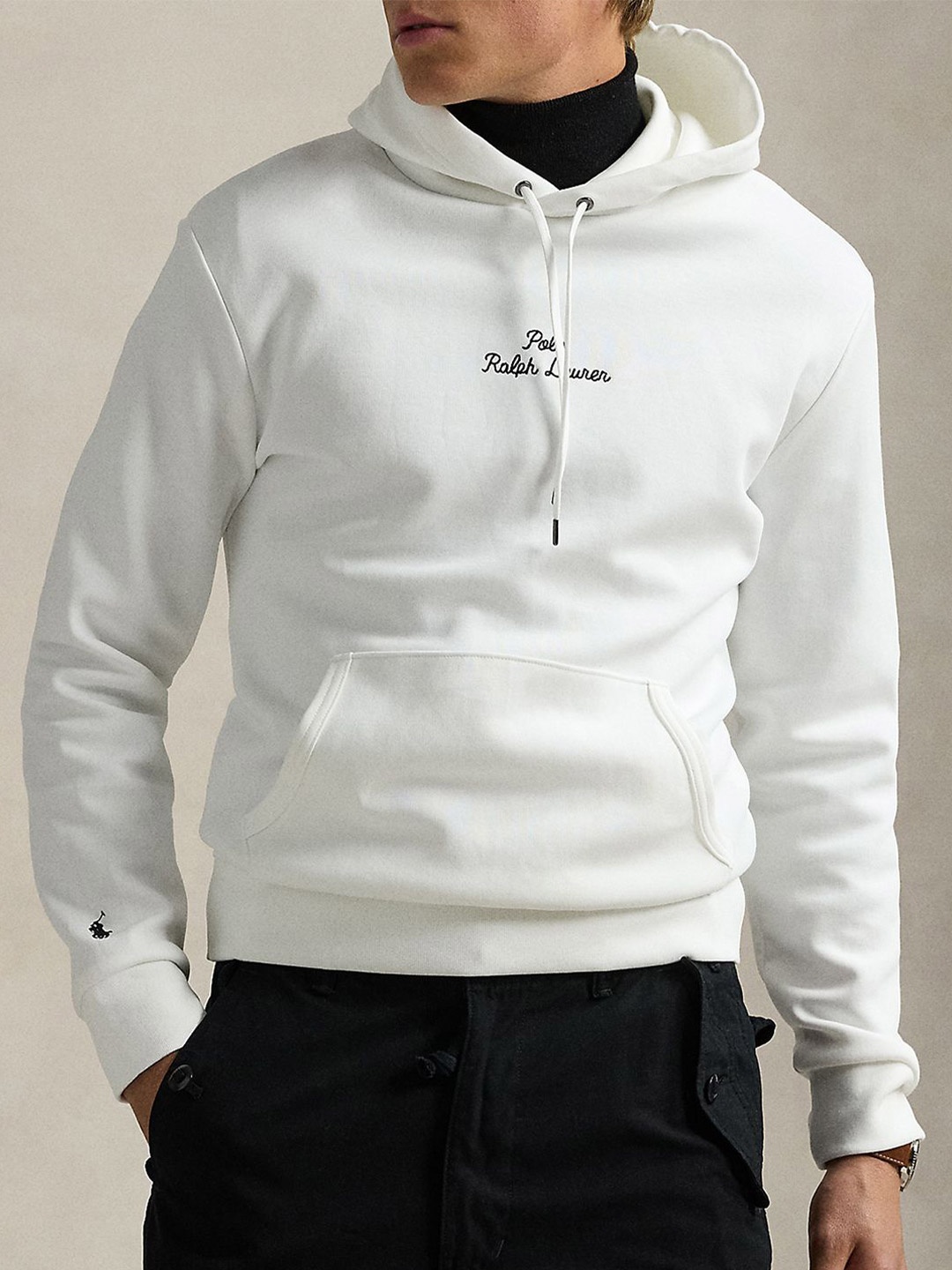 

Polo Ralph Lauren Men Logo Double-Knit Hoodie, White