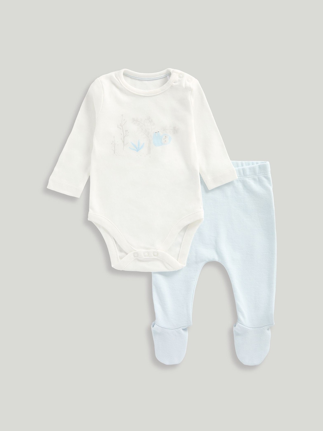 

mothercare Boys Printed Leggings, White