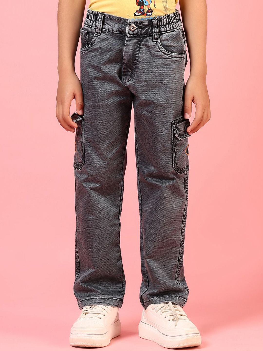 

V-Mart Boys Light Fade Jeans, Blue