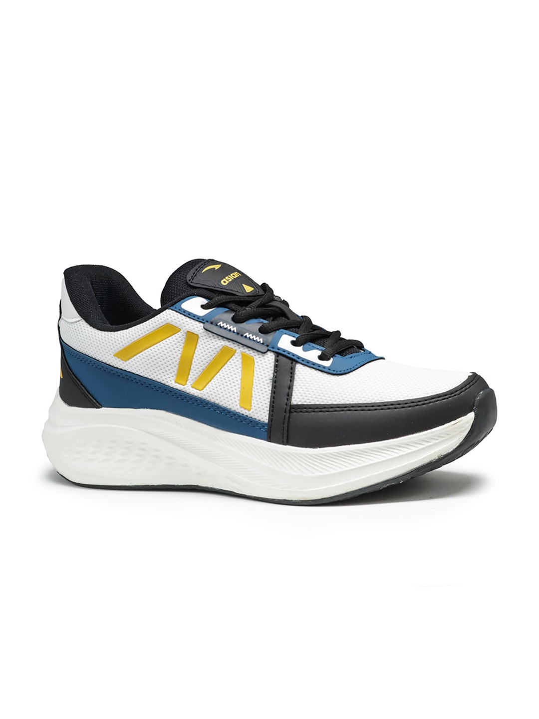 

ASIAN Men Mesh Running Non-Marking Shoes, White