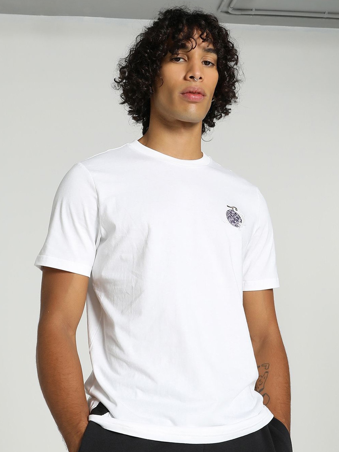 

Puma x One Piece Graphic T-shirt, White