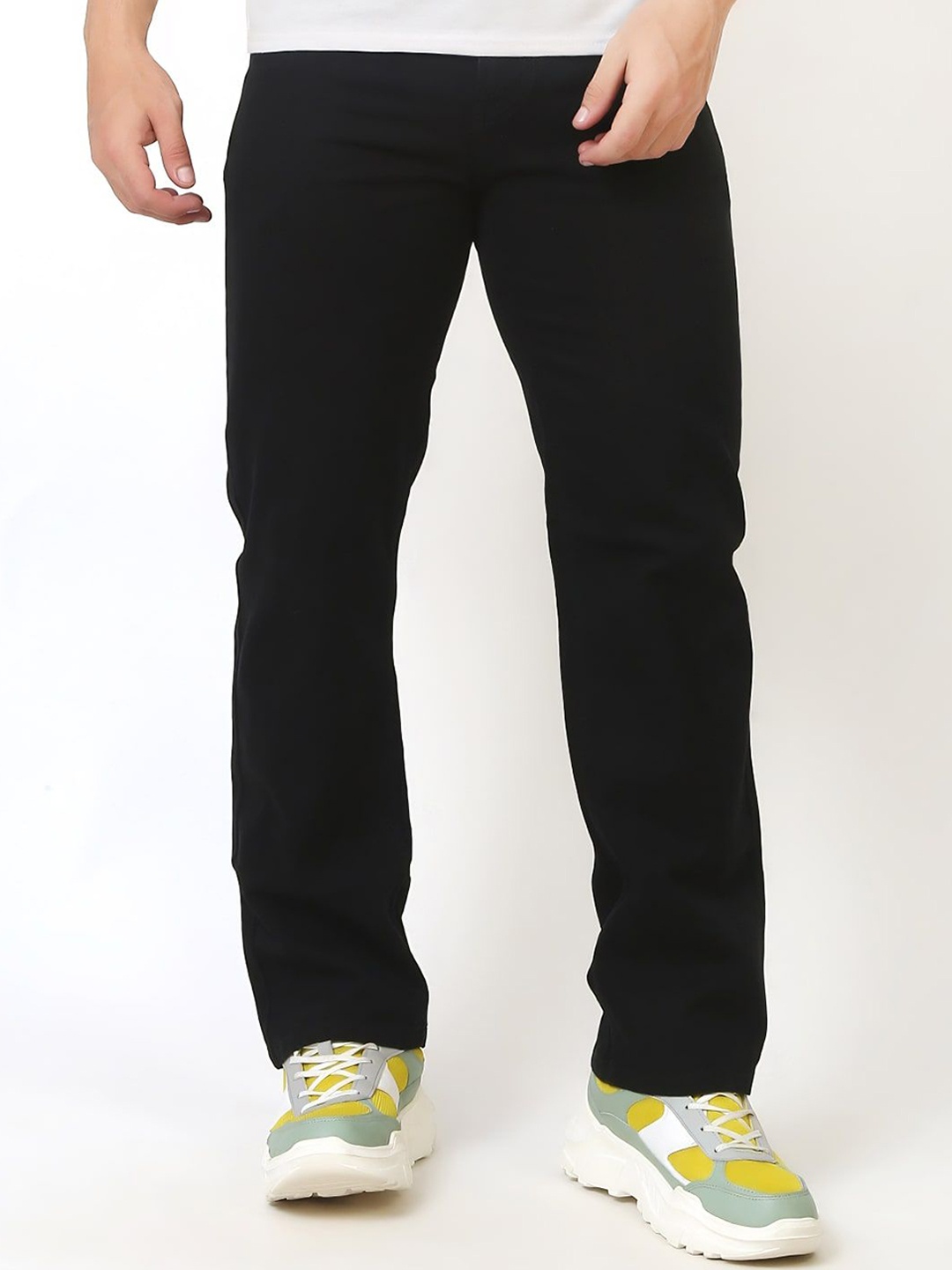 

Moda Rapido Men Straight Fit Jeans, Black