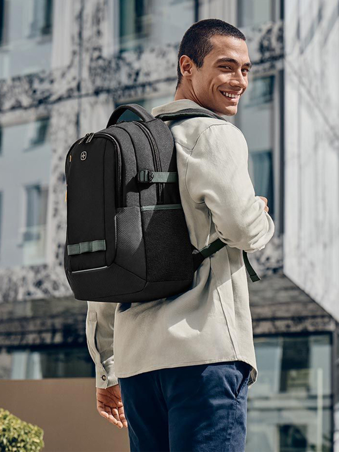 

Wenger Unisex Backpack, Black
